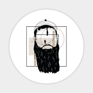 Bearded Alter ego version 2 Magnet